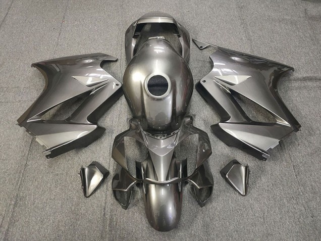 2002-2012 Gloss Grey Honda VFR800 Motorcycle Fairings 2002-2012 Gloss Grey Honda VFR800 Motorcycle Fairings