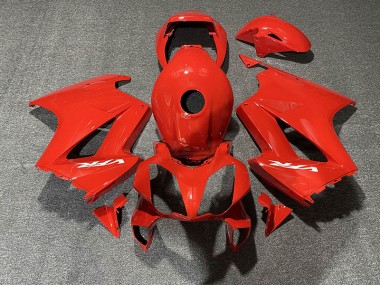 2002-2012 Gloss Red Honda VFR800 Motorcycle Fairings