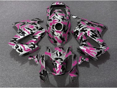 2002-2012 Pink Camo Honda VFR800 Motorcycle Fairings
