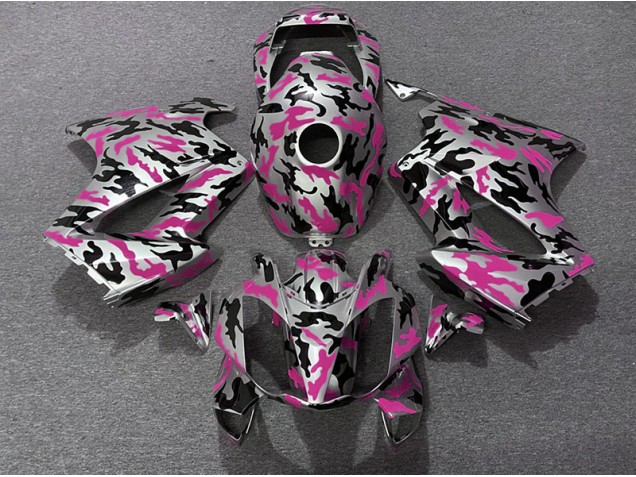 2002-2012 Pink Camo Honda VFR800 Motorcycle Fairings 2002-2012 Pink Camo Honda VFR800 Motorcycle Fairings