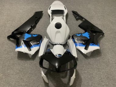 2003-2004 Blue Splatter Honda CBR600RR Motorcycle Fairings