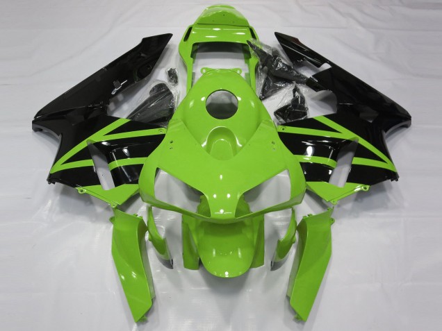 2003-2004 Bright Green Honda CBR600RR Motorcycle Fairings 2003-2004 Bright Green Honda CBR600RR Motorcycle Fairings