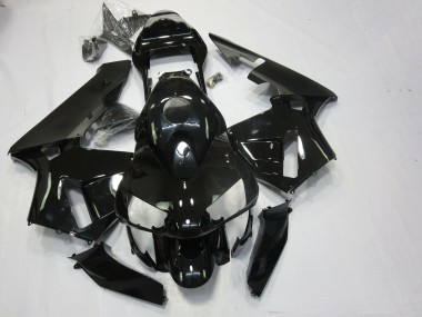 2003-2004 Gloss Black & Matte Honda CBR600RR Motorcycle Fairings