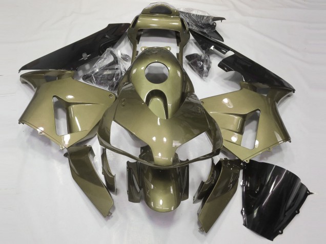 2003-2004 Gloss Olive Honda CBR600RR Motorcycle Fairings 2003-2004 Gloss Olive Honda CBR600RR Motorcycle Fairings