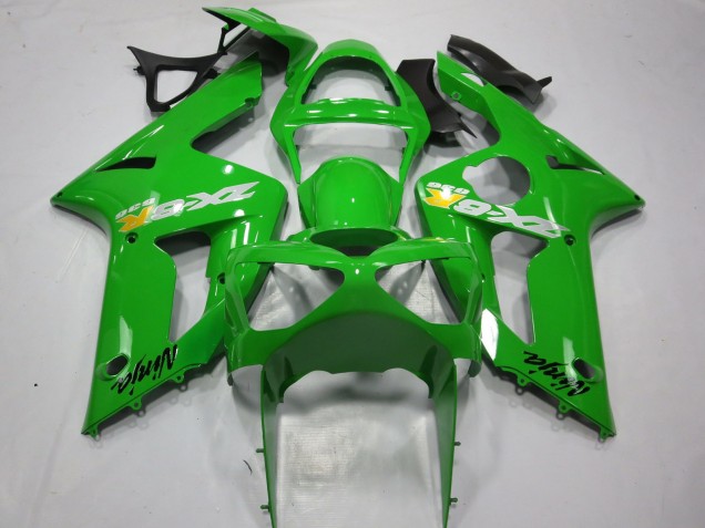 2003-2004 Green OEM Style- ZX6R 03-04 Kawasaki ZX6R Motorcycle Fairings 2003-2004 Green OEM Style- ZX6R 03-04 Kawasaki ZX6R Motorcycle Fairings