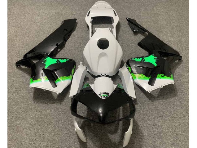 2003-2004 Green Splatter Honda CBR600RR Motorcycle Fairings 2003-2004 Green Splatter Honda CBR600RR Motorcycle Fairings