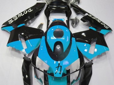 2003-2004 Light Blue Power Honda CBR600RR Motorcycle Fairings