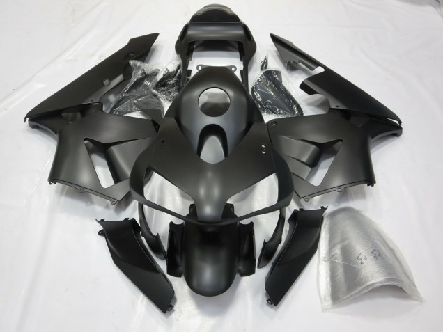 2003-2004 Matte Black Honda CBR600RR Motorcycle Fairings 2003-2004 Matte Black Honda CBR600RR Motorcycle Fairings