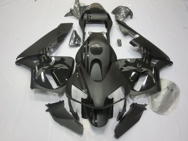 2003-2004 Matte Black & Punisher logos Honda CBR600RR Motorcycle Fairings 2003-2004 Matte Black & Punisher logos Honda CBR600RR Motorcycle Fairings