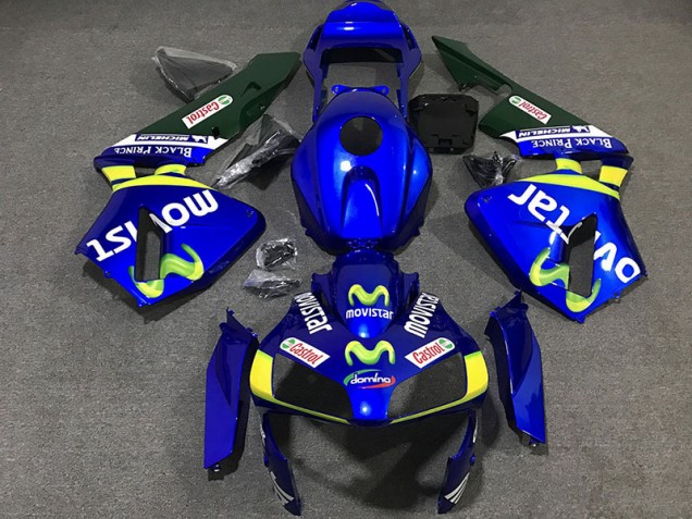 2003-2004 Movistar Honda CBR600RR Motorcycle Fairings 2003-2004 Movistar Honda CBR600RR Motorcycle Fairings