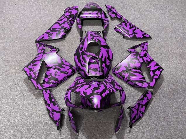 2003-2004 Purple Camo Honda CBR600RR Motorcycle Fairings 2003-2004 Purple Camo Honda CBR600RR Motorcycle Fairings