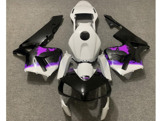 2003-2004 Purple Splatter Honda CBR600RR Motorcycle Fairings 2003-2004 Purple Splatter Honda CBR600RR Motorcycle Fairings