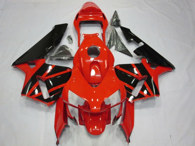 2003-2004 Red Black OEM styless Honda CBR600RR Motorcycle Fairings 2003-2004 Red Black OEM styless Honda CBR600RR Motorcycle Fairings