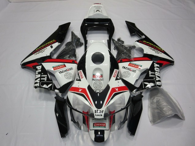2003-2004 Red Playboy Honda CBR600RR Motorcycle Fairings 2003-2004 Red Playboy Honda CBR600RR Motorcycle Fairings