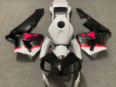 2003-2004 Red Splatter Honda CBR600RR Motorcycle Fairings