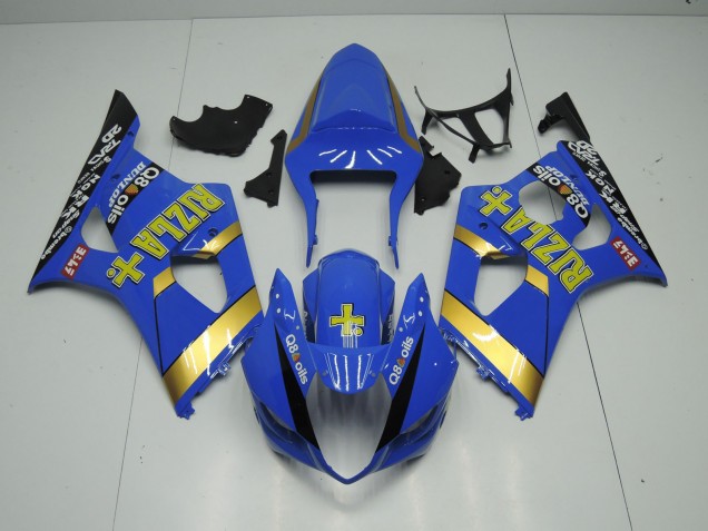 2003-2004 Rizla Suzuki GSXR 1000 Motorcycle Fairings 2003-2004 Rizla Suzuki GSXR 1000 Motorcycle Fairings