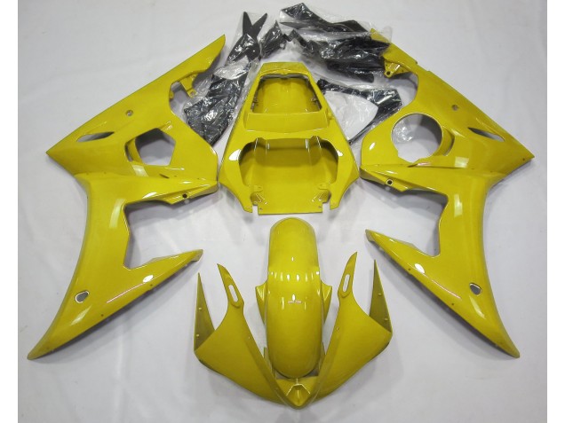 2003-2005 Gloss Yellow Yamaha R6 Motorcycle Fairings 2003-2005 Gloss Yellow Yamaha R6 Motorcycle Fairings