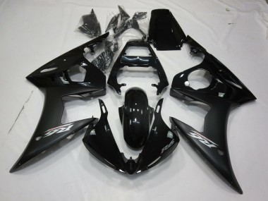 2003-2005 Matte Black Yamaha R6 Motorcycle Fairings