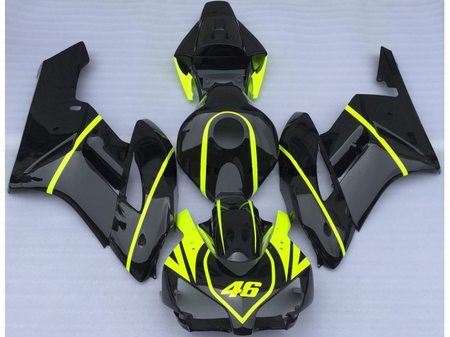 2004-2005 All Black and High Viz Honda CBR1000RR Motorcycle Fairings 2004-2005 All Black and High Viz Honda CBR1000RR Motorcycle Fairings