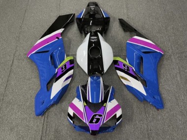 2004-2005 Blue 6 Honda CBR1000RR Motorcycle Fairings