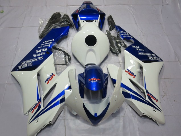2004-2005 Blue White HRC Honda CBR1000RR Motorcycle Fairings 2004-2005 Blue White HRC Honda CBR1000RR Motorcycle Fairings