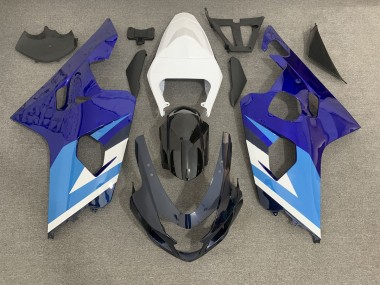 2004-2005 Blues Suzuki GSXR 600-750 Motorcycle Fairings