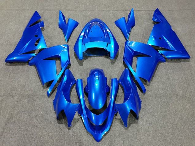 2004-2005 Bright Blue Pearl Kawasaki ZX10R Motorcycle Fairings 2004-2005 Bright Blue Pearl Kawasaki ZX10R Motorcycle Fairings