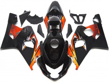2004-2005 Bronze Orange OEM Style custom Suzuki GSXR 600-750 Motorcycle Fairings