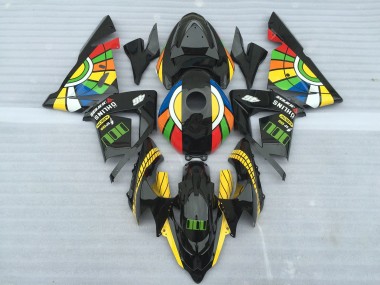 2004-2005 Color Wheel Kawasaki ZX10R Motorcycle Fairings
