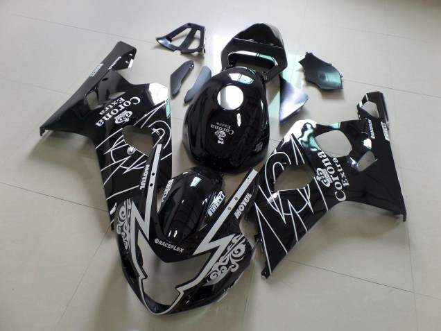 2004-2005 Corona Black Suzuki GSXR 600-750 Motorcycle Fairings 2004-2005 Corona Black Suzuki GSXR 600-750 Motorcycle Fairings