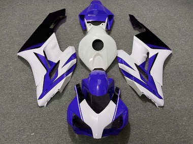 2004-2005 Dark Blue White and Black Gloss Honda CBR1000RR Motorcycle Fairings