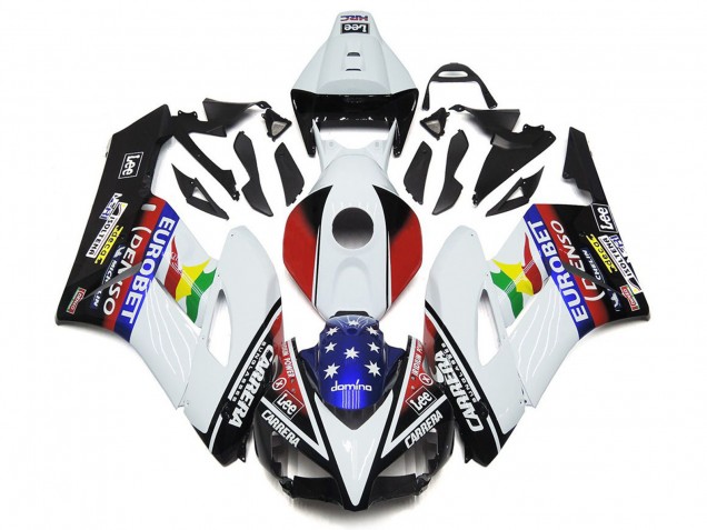 2004-2005 EuroBet Star Honda CBR1000RR Motorcycle Fairings 2004-2005 EuroBet Star Honda CBR1000RR Motorcycle Fairings
