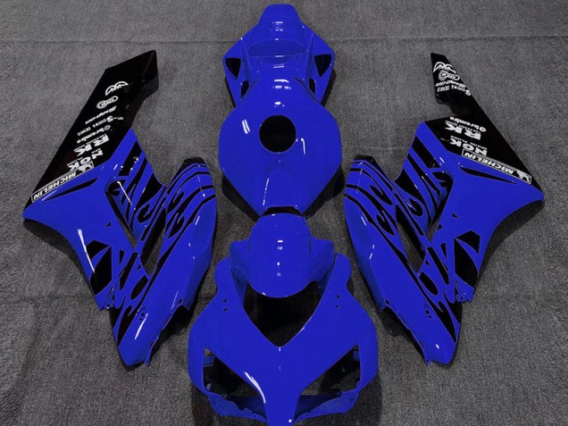 2004-2005 Gloss Blue Flame Honda CBR1000RR Motorcycle Fairings 2004-2005 Gloss Blue Flame Honda CBR1000RR Motorcycle Fairings