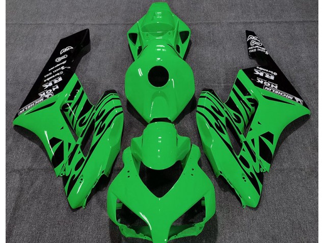 2004-2005 Gloss Green Flame Honda CBR1000RR Motorcycle Fairings 2004-2005 Gloss Green Flame Honda CBR1000RR Motorcycle Fairings