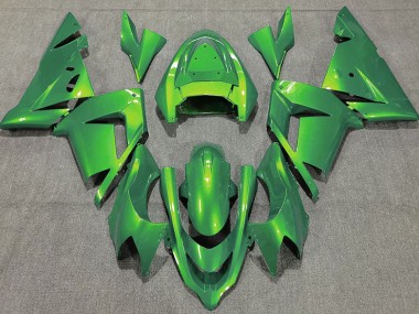 2004-2005 Gloss Green Kawasaki ZX10R Motorcycle Fairings