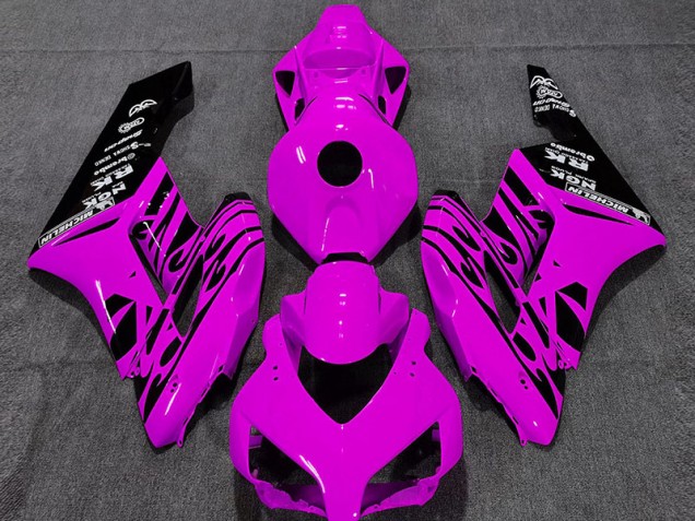2004-2005 Gloss Pink Flame Honda CBR1000RR Motorcycle Fairings 2004-2005 Gloss Pink Flame Honda CBR1000RR Motorcycle Fairings