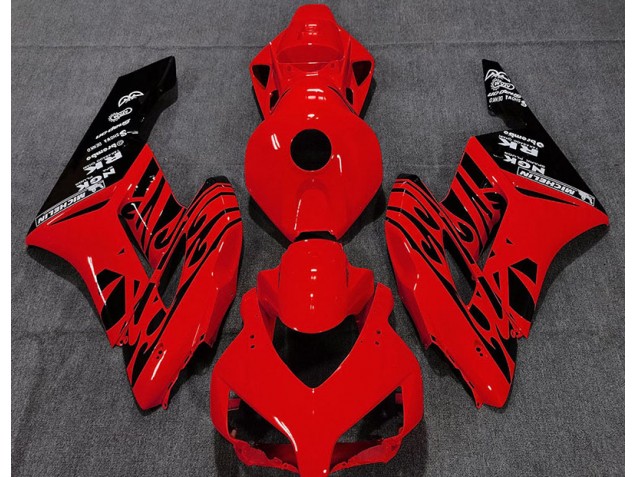 2004-2005 Gloss Red Flame Honda CBR1000RR Motorcycle Fairings 2004-2005 Gloss Red Flame Honda CBR1000RR Motorcycle Fairings