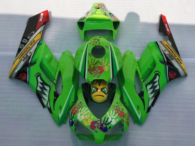 2004-2005 Green Shark Honda CBR1000RR Motorcycle Fairings 2004-2005 Green Shark Honda CBR1000RR Motorcycle Fairings