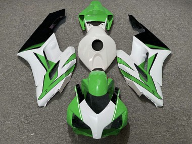 2004-2005 Green White and Black Gloss Honda CBR1000RR Motorcycle Fairings