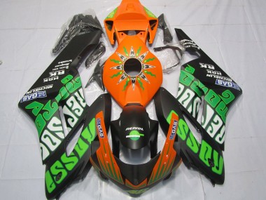 2004-2005 Lime Rossi Matte Honda CBR1000RR Motorcycle Fairings