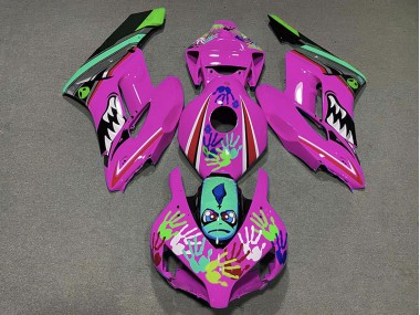 2004-2005 Pink Shark Honda CBR1000RR Motorcycle Fairings