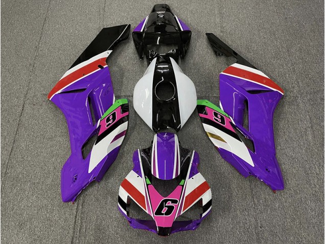 2004-2005 Purple 6 Honda CBR1000RR Motorcycle Fairings 2004-2005 Purple 6 Honda CBR1000RR Motorcycle Fairings