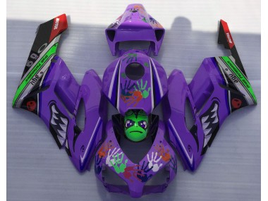 2004-2005 Purple Shark Honda CBR1000RR Motorcycle Fairings