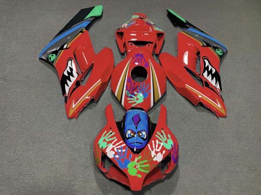 2004-2005 Red Shark Honda CBR1000RR Motorcycle Fairings