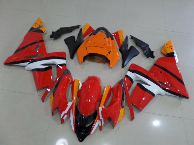 2004-2005 Red White Pink Kawasaki ZX10R Motorcycle Fairings 2004-2005 Red White Pink Kawasaki ZX10R Motorcycle Fairings