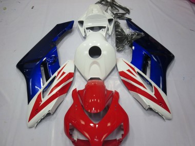 2004-2005 Red and Blue Honda CBR1000RR Motorcycle Fairings
