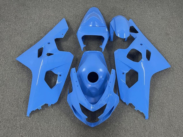 2004-2005 Sky Blue Suzuki GSXR 600-750 Motorcycle Fairings 2004-2005 Sky Blue Suzuki GSXR 600-750 Motorcycle Fairings