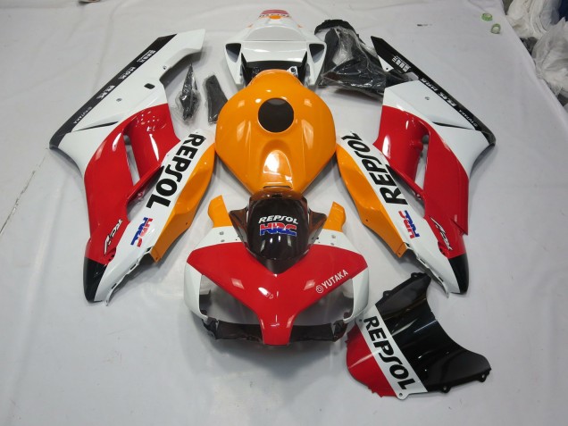 2004-2005 White Repsol Honda CBR1000RR Motorcycle Fairings