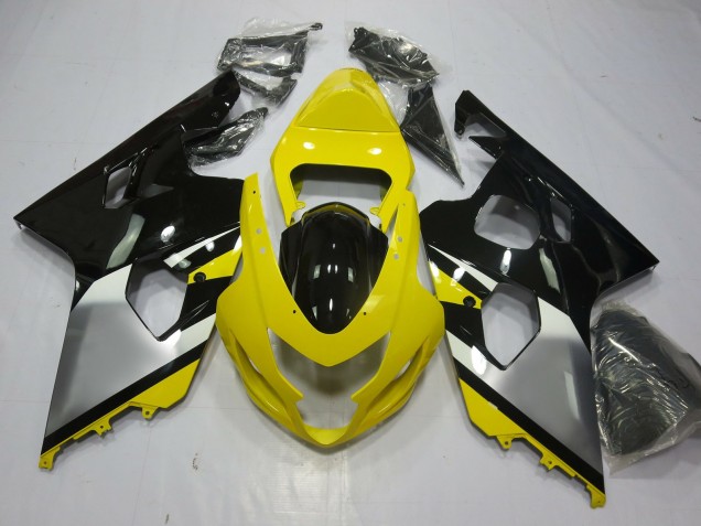 2004-2005 Yellow OEM Style Suzuki GSXR 600-750 Motorcycle Fairings 2004-2005 Yellow OEM Style Suzuki GSXR 600-750 Motorcycle Fairings