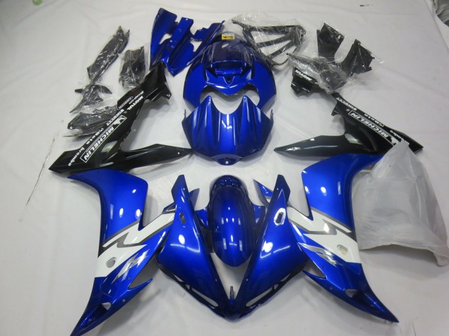 2004-2006 Blue White gloss Yamaha R1 Motorcycle Fairings 2004-2006 Blue White gloss Yamaha R1 Motorcycle Fairings